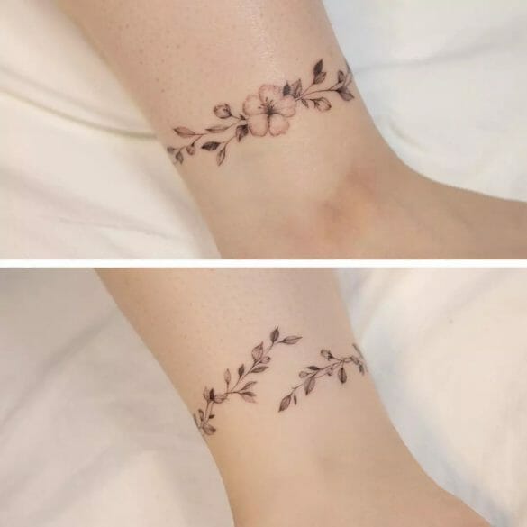 101 Best Ankle Bracelet Tattoo With Names Ideas That Will Blow Your ...
