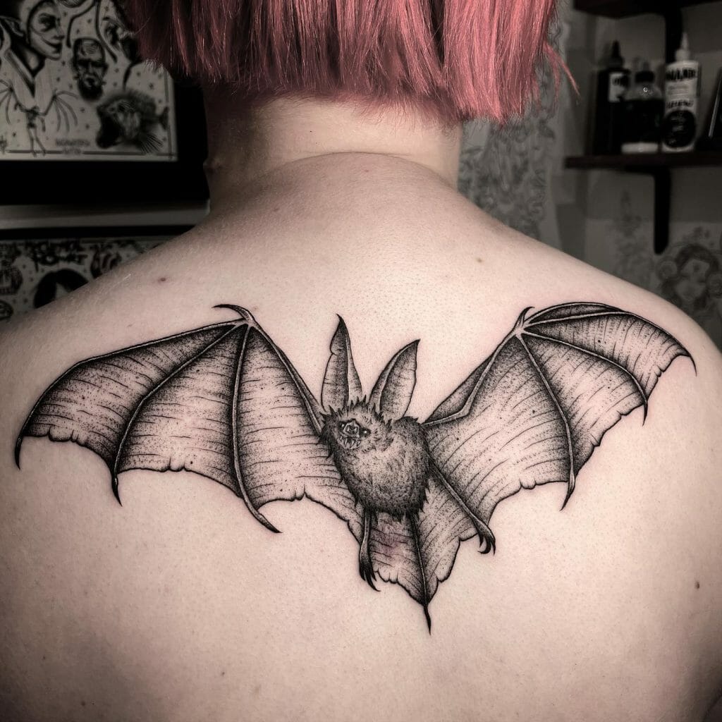 Flying Bats Tattoo