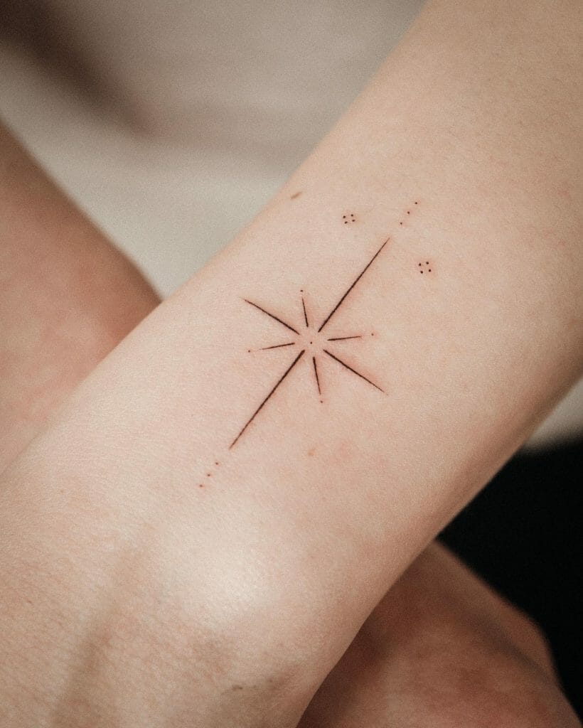 Four Point Star Tattoos