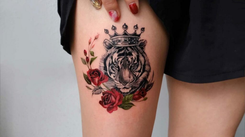 Glorious King Crown Tattoo ideas