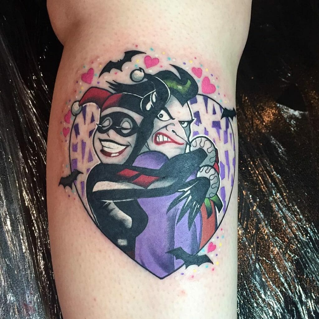 Harley Quinn and Joker Tattoo For Couples ideas
