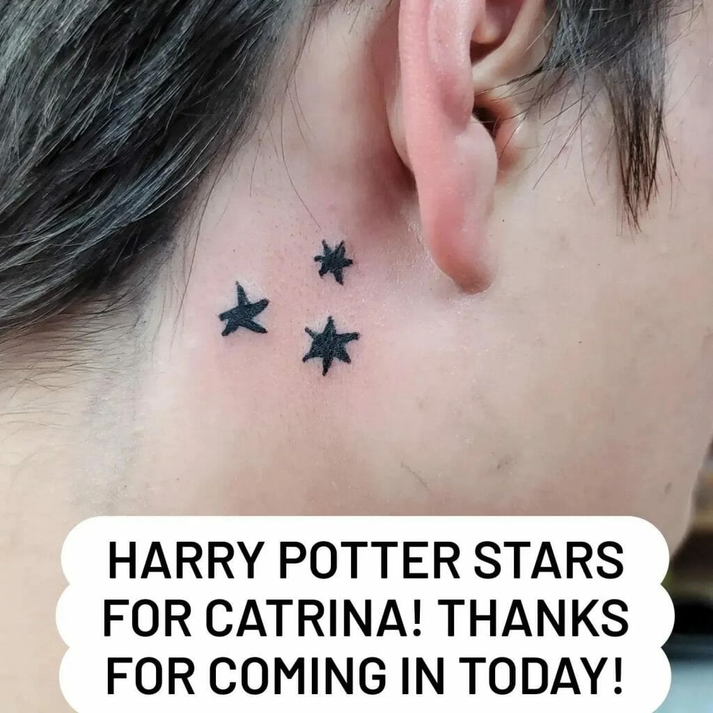 Harry Potter Star Tattoo