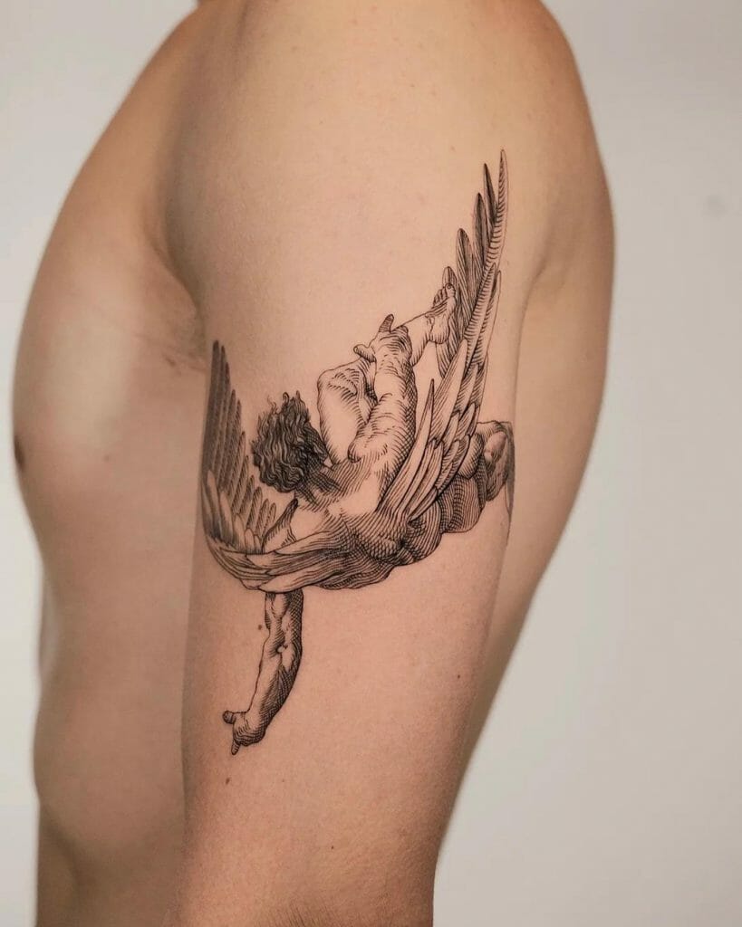 Icarus Fallen Angel Tattoo