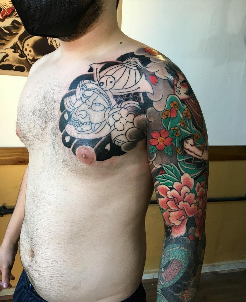Japanese Floral Tattoo ideas