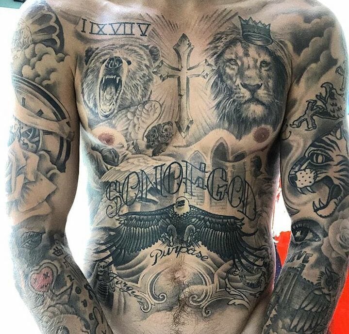 Justin Bieber's Tattoo Designs