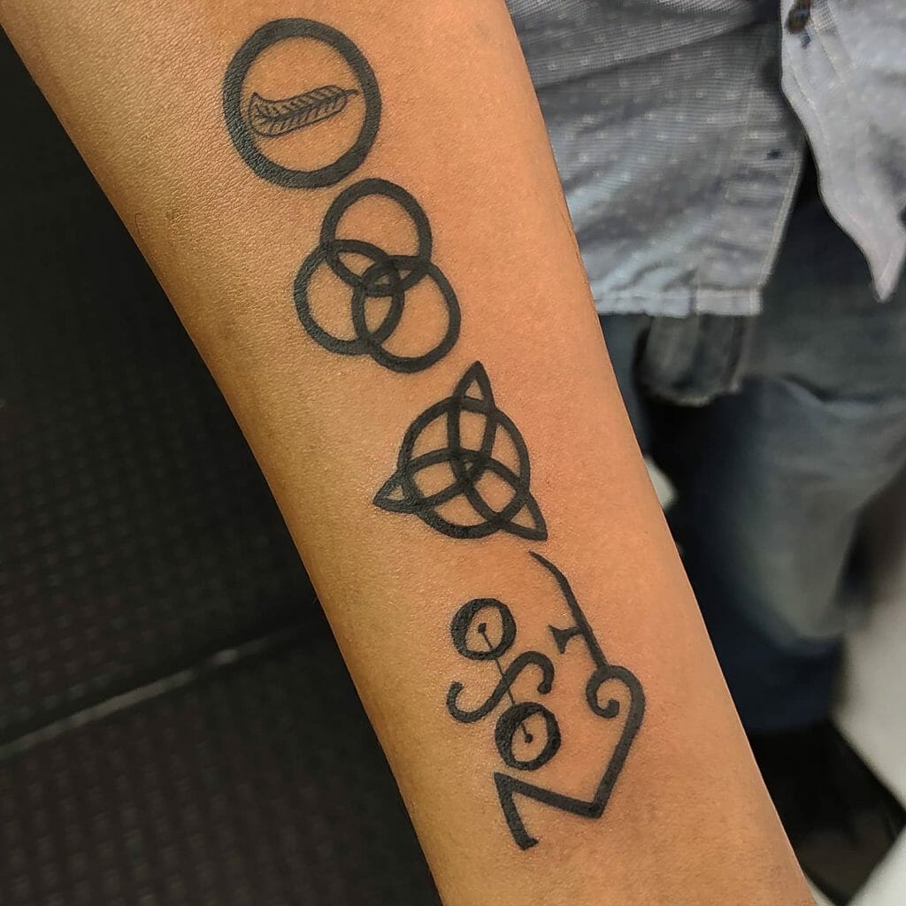 Led Zeppelin Tattoos on Hand