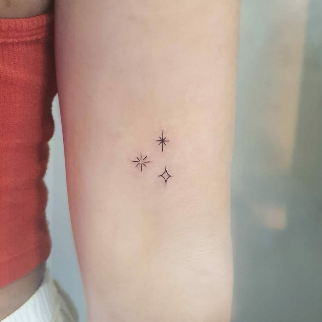 Minimalistic Small Star Tattoo