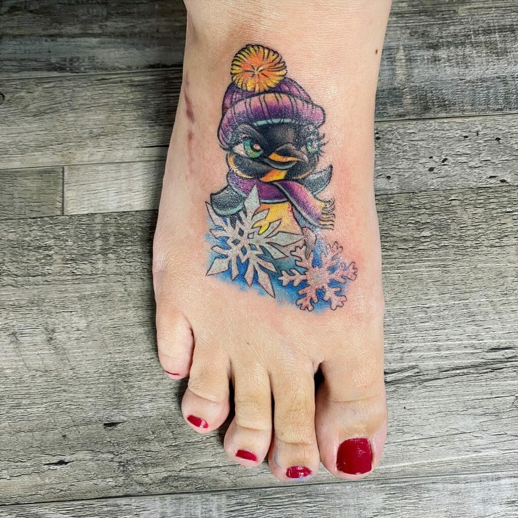 Penguin Feet Tattoo