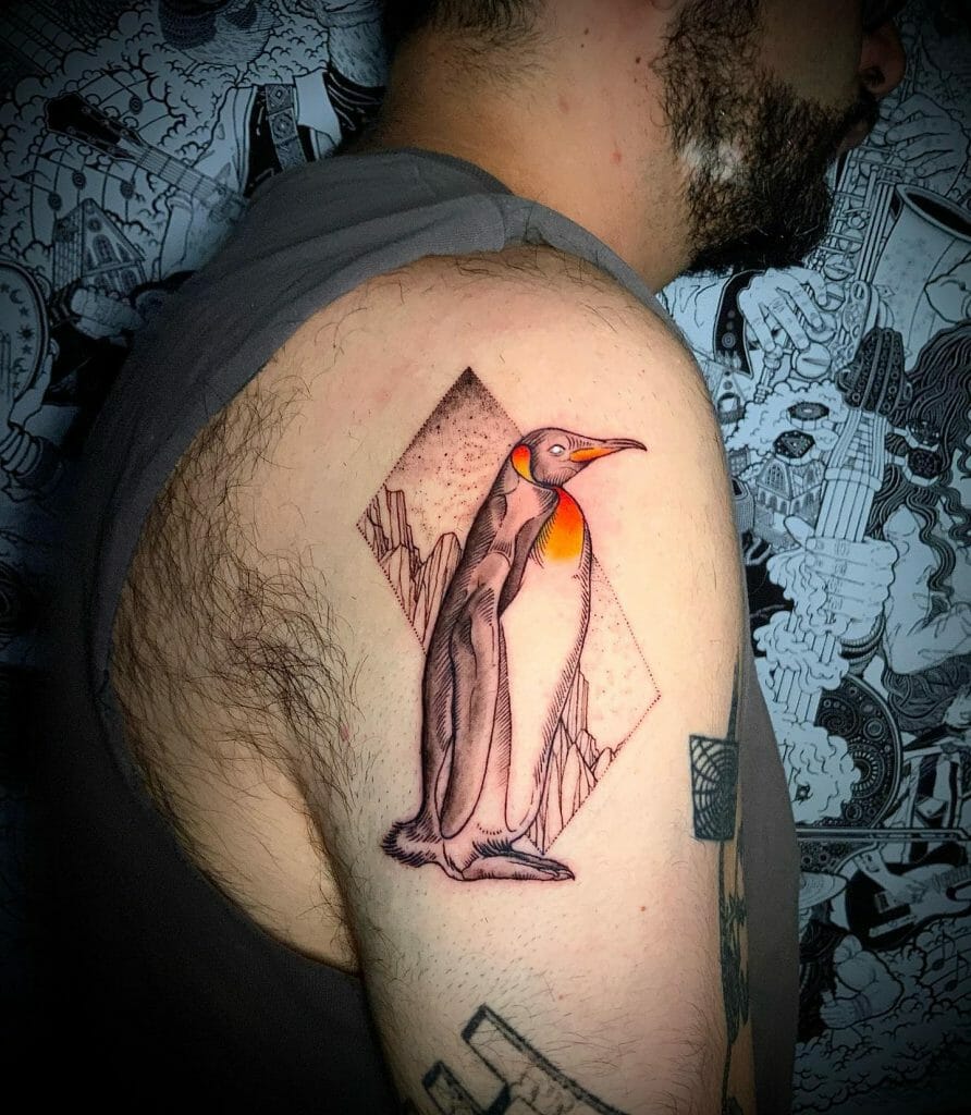 Penguin Tattoo Small