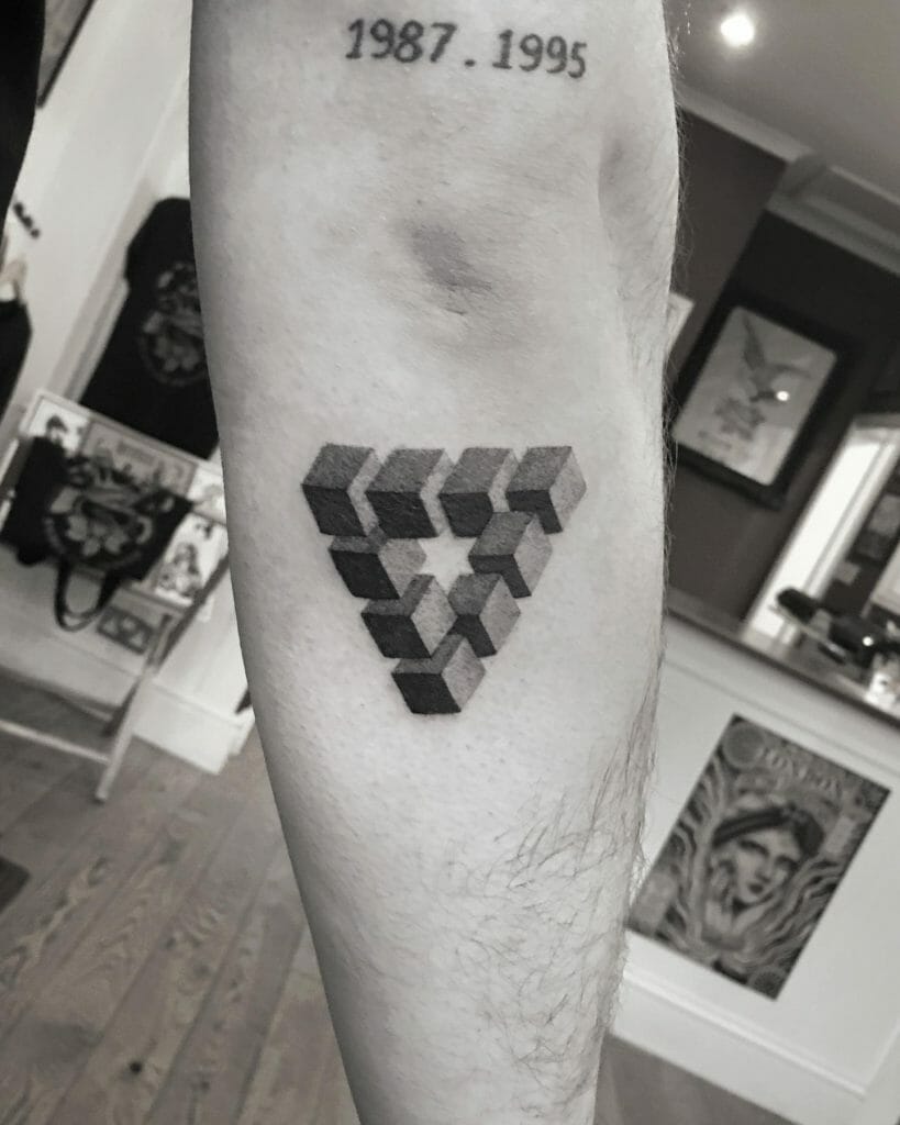 Penrose Triangle Tattoo Ideas