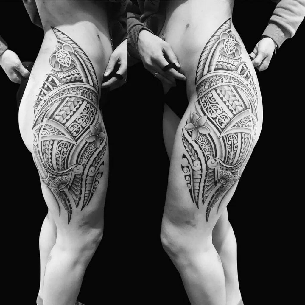 Polynesian Tattoo Designs For Leg Sleeves ideas