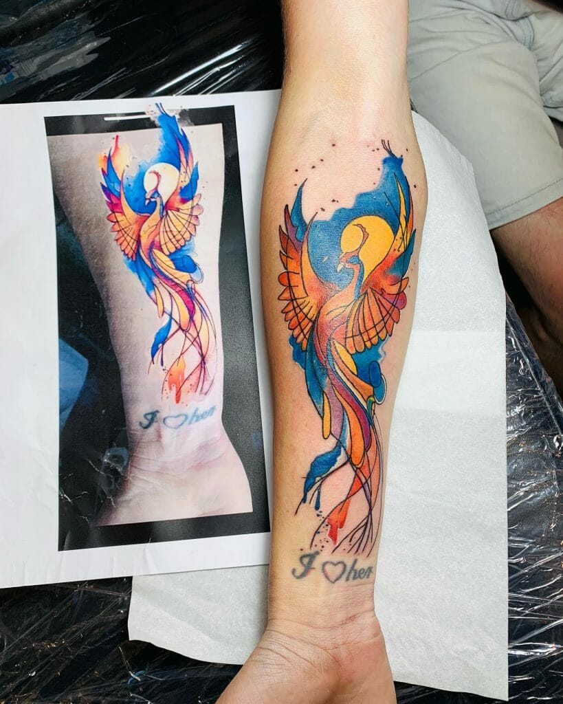 Rising Phoenix Tattoo ideas