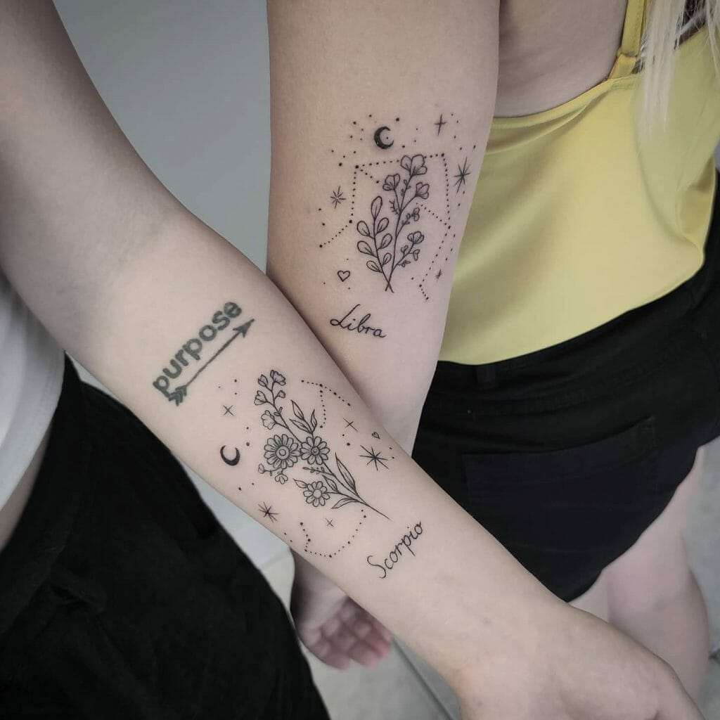 Scorpio Constellation Tattoo ideas