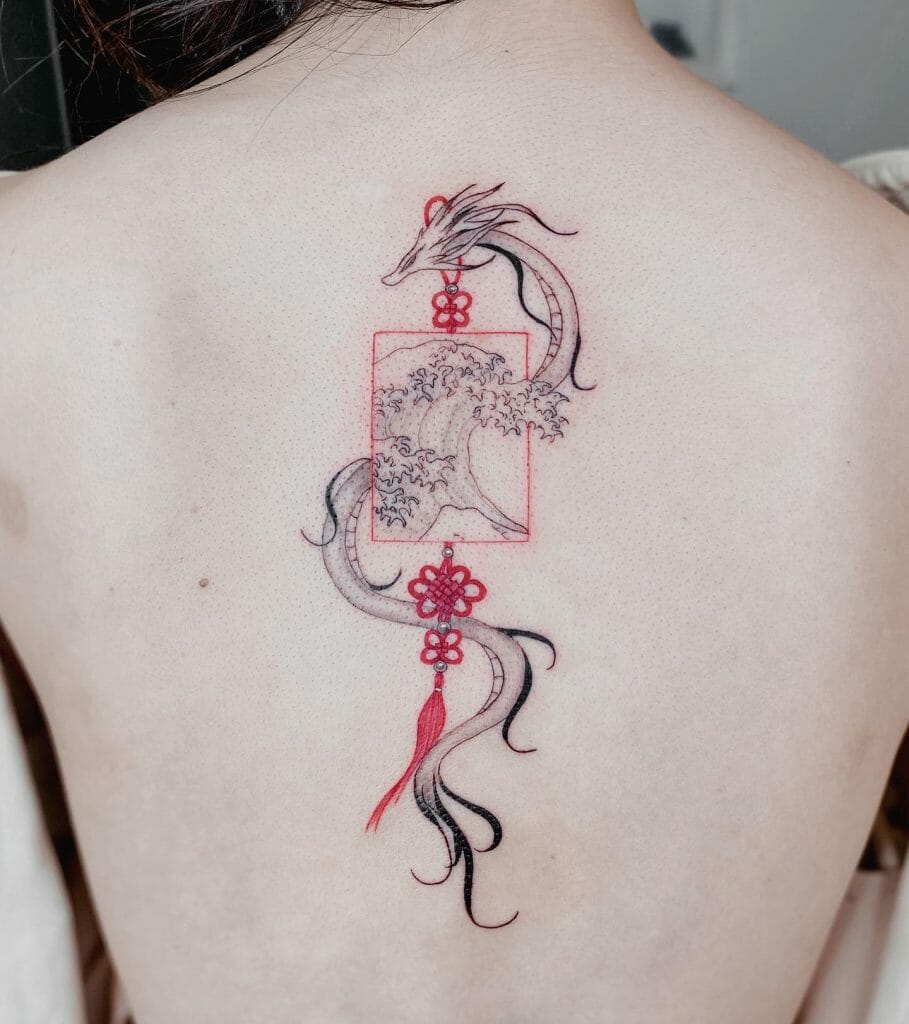 Sea x Dragon tattoo