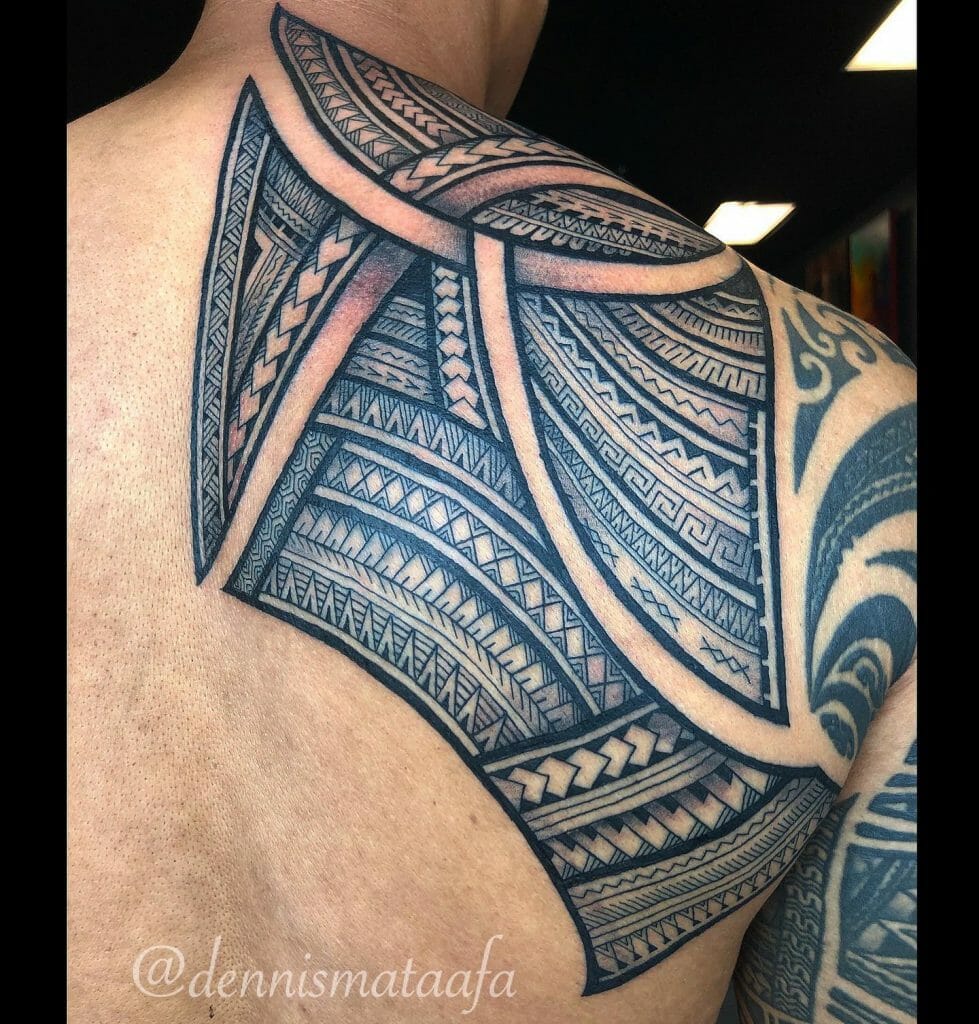 Shoulder Blade Tattoo