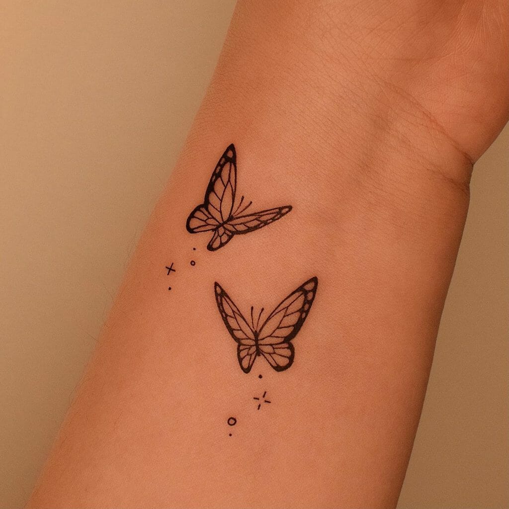 Simple Butterfly Tattoo Ideas