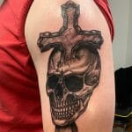 Skull And Cross Tattoos