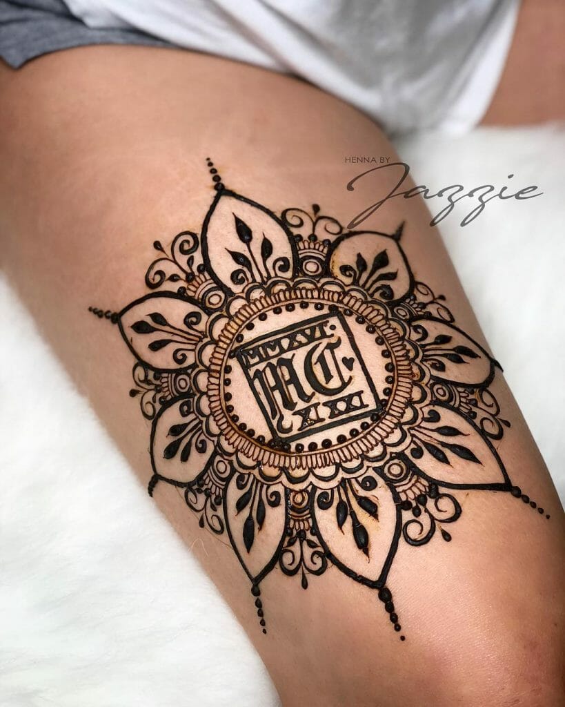 Small Henna Tattoo Body Art