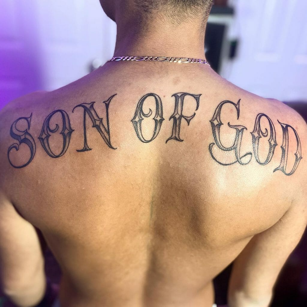 Son Of God Tattoo