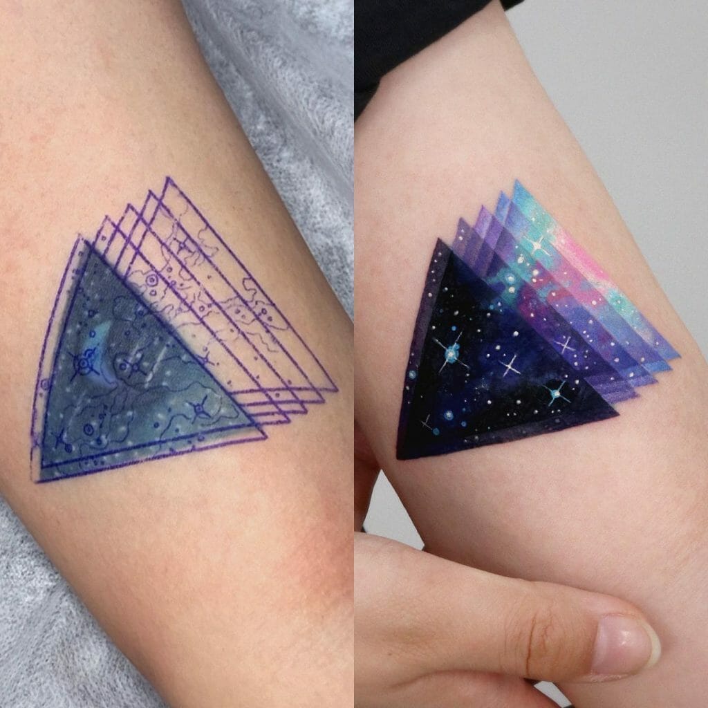 Space Tattoo Forearm
