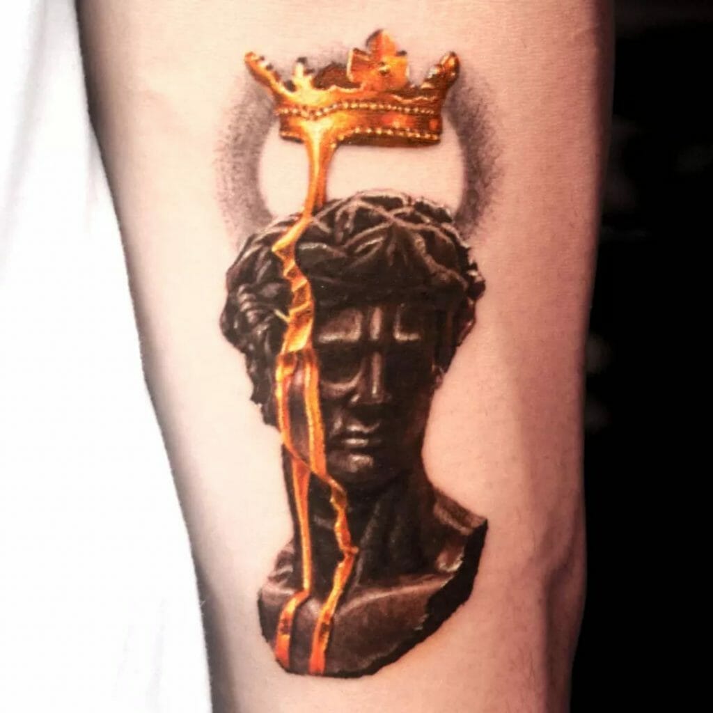 Spiritual King Crown Tattoo ideas