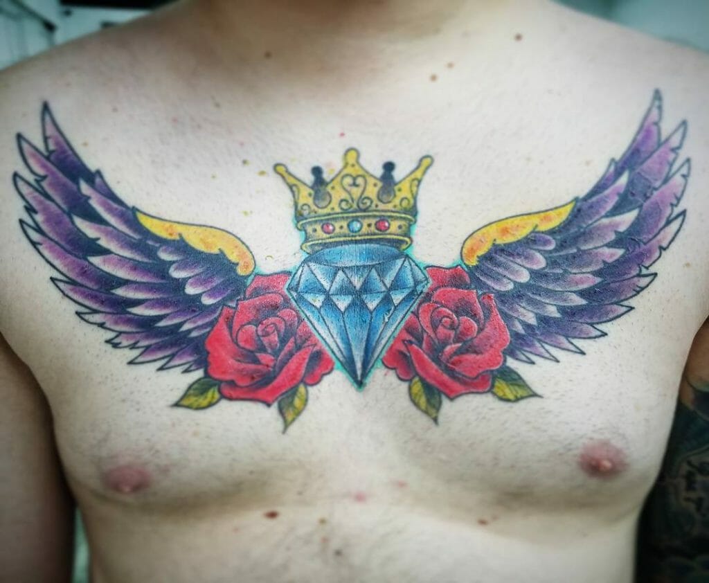 Stunning King Crown Tattoo