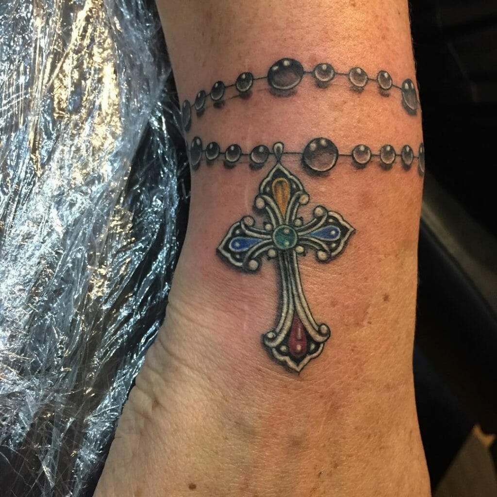 The Cross Tattoo Of Spiritual Sublimity