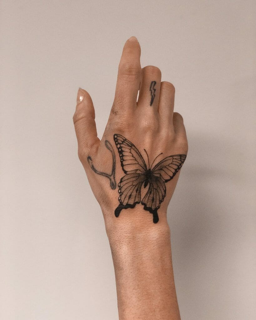 The Delicate Butterfly Tattoo of Inspiration