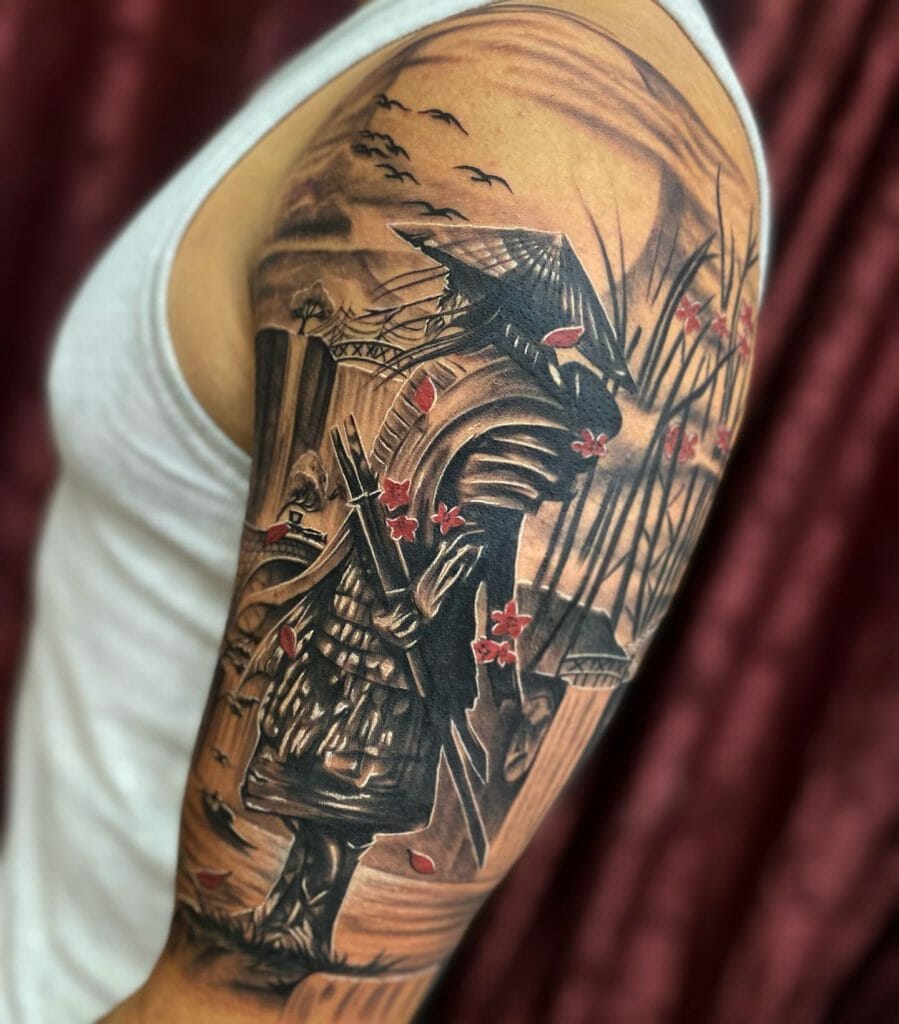 The Lone Samurai Tattoo