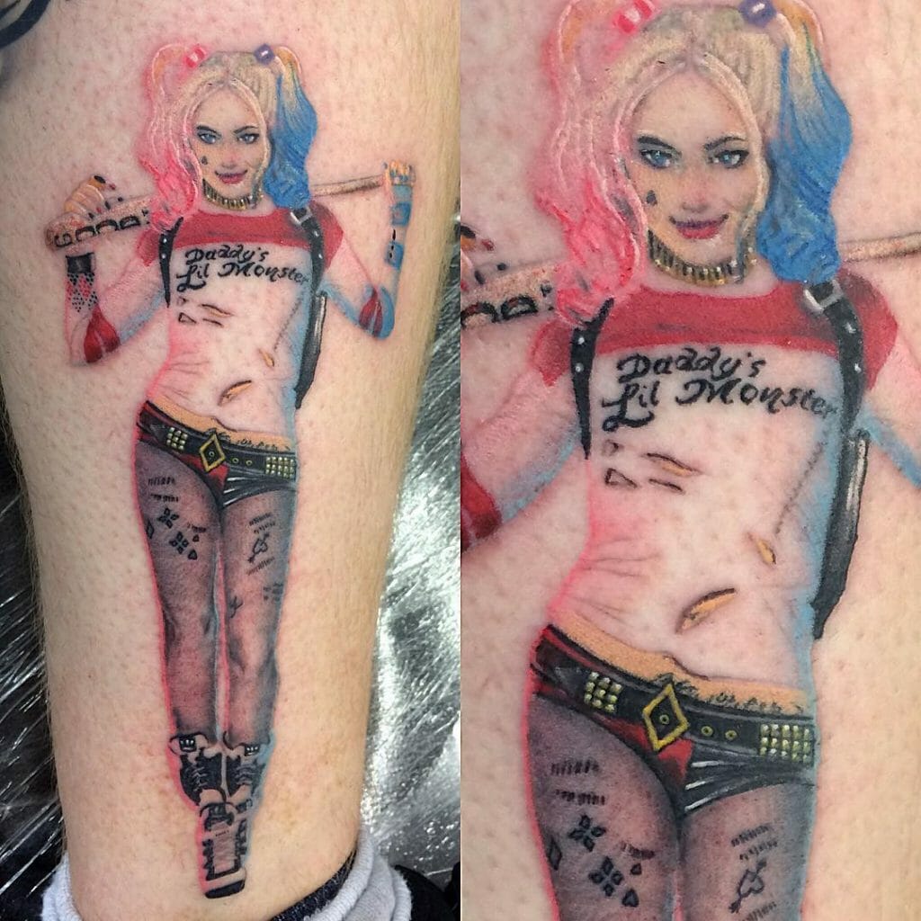 The Suicide Squad Harley Quinn Tattoo Ideas