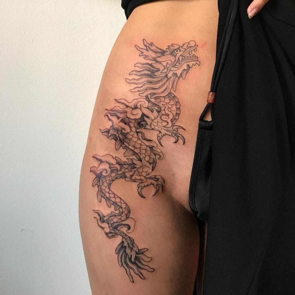 Traditional Vietnamese Dragon Tattoo