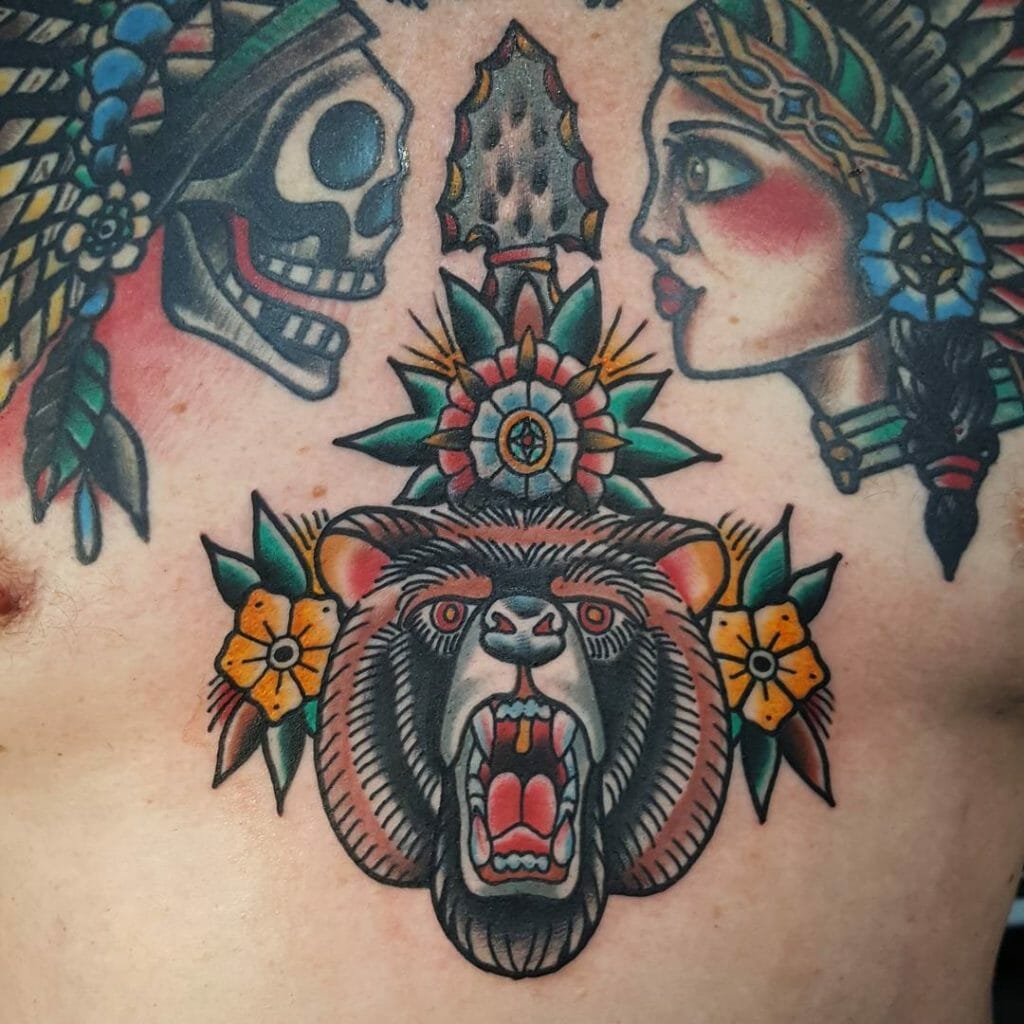 Tribal Bear Tattoo