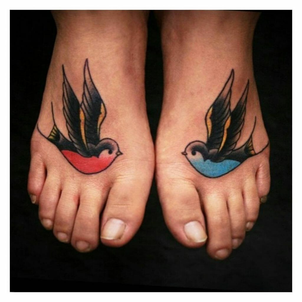 Twin Swallows Tattoos ideas