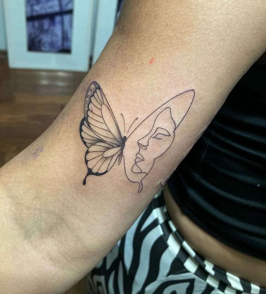 Unique Black Butterfly Tattoo ideas