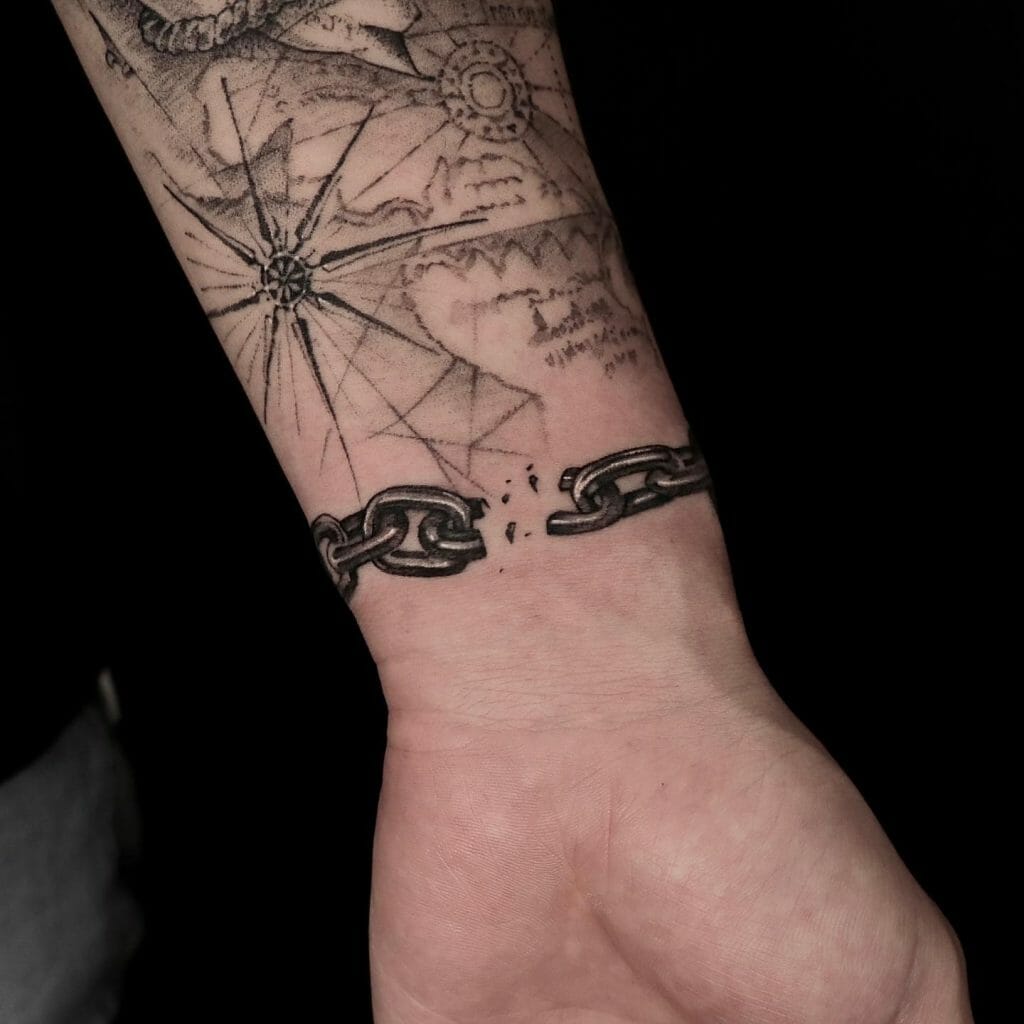 Unique Wrist Tattoo