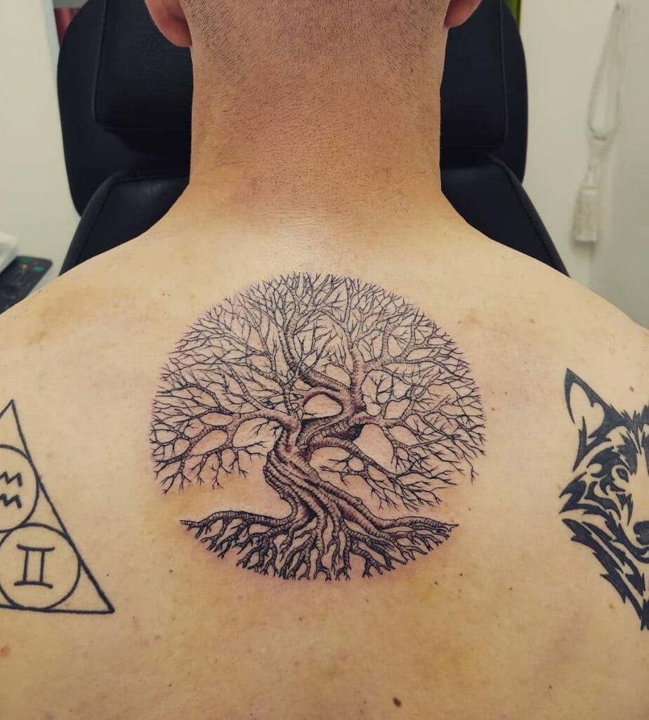 Viking Tree of Life Tattoo