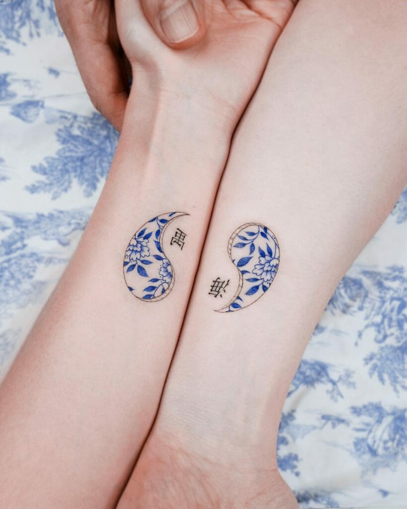 Yin Yang Couple Tattoo Ideas