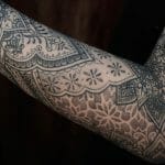 best Womens Mandala Sleeve Tattoo