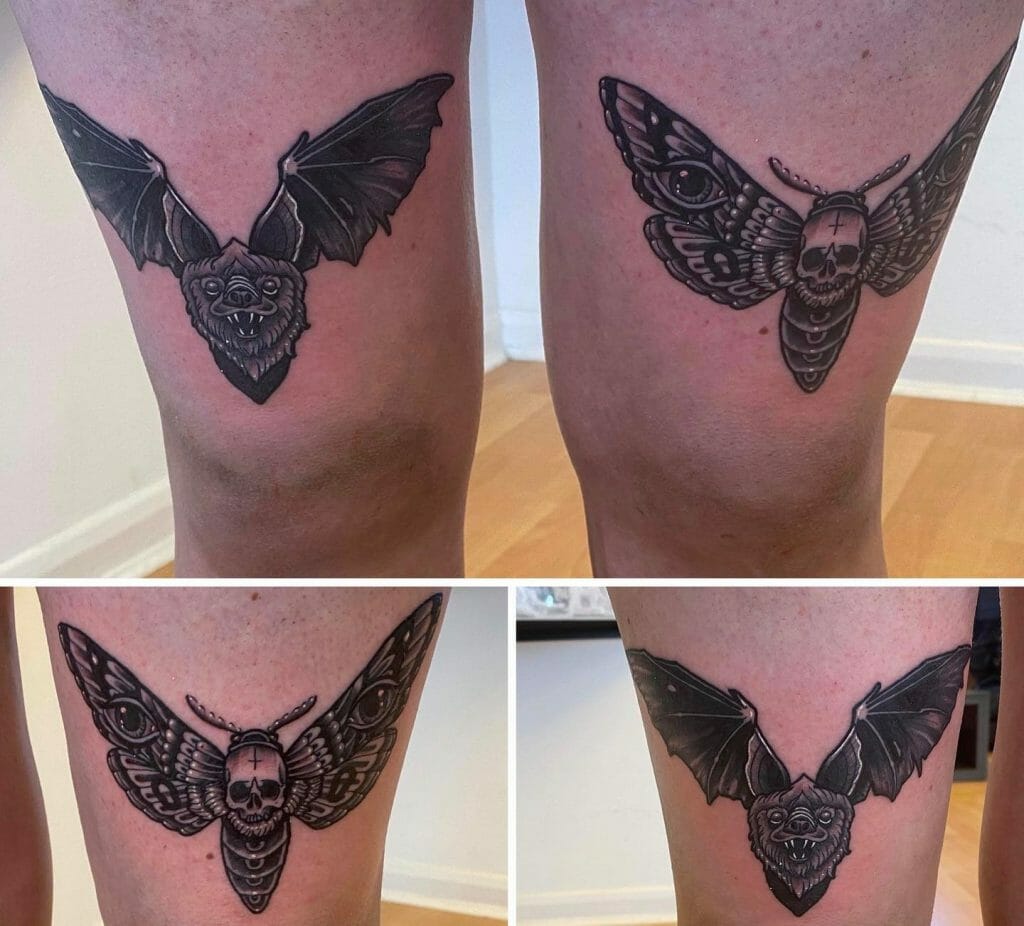 Above The Knee Tattoo