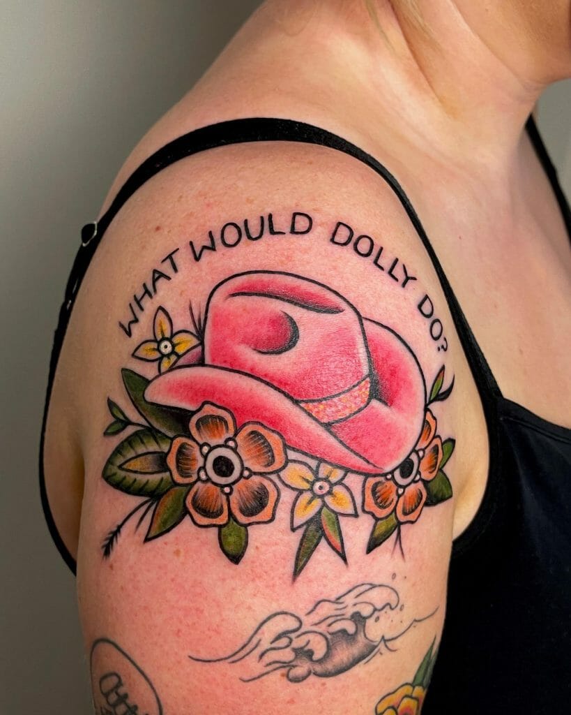 Amazing Tattoo Designs To Celebrate Dolly Parton