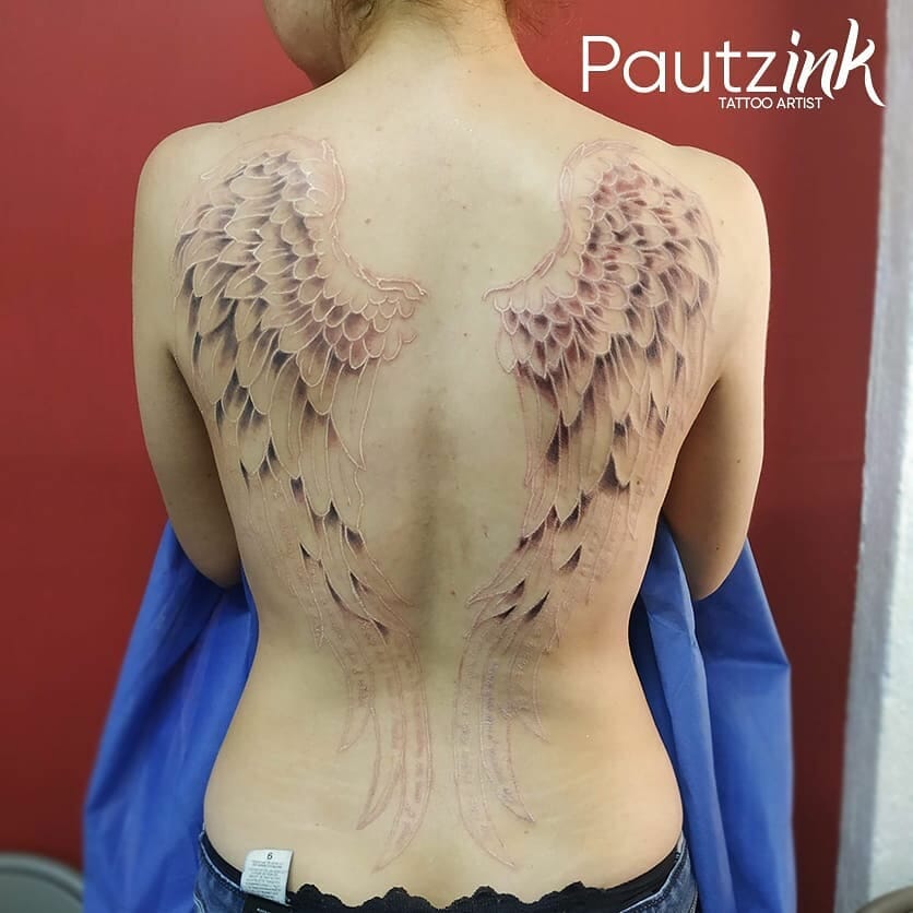 Angel Wings Tattoo Ideas For Women