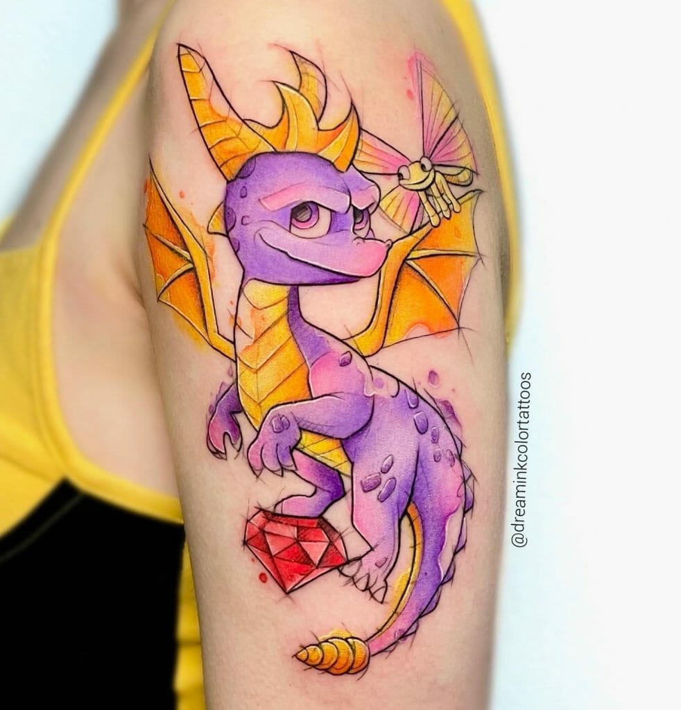 Animated Dragon Tattoo