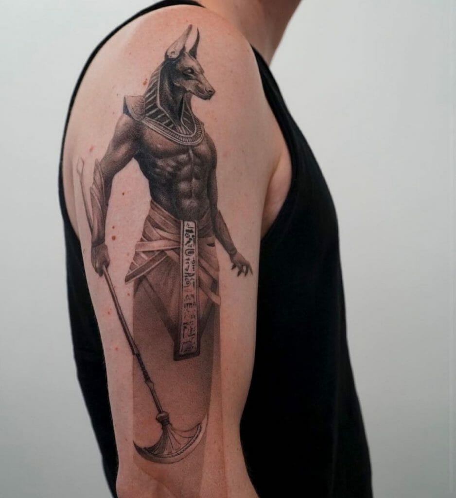 Anubis Full Body Tattoo