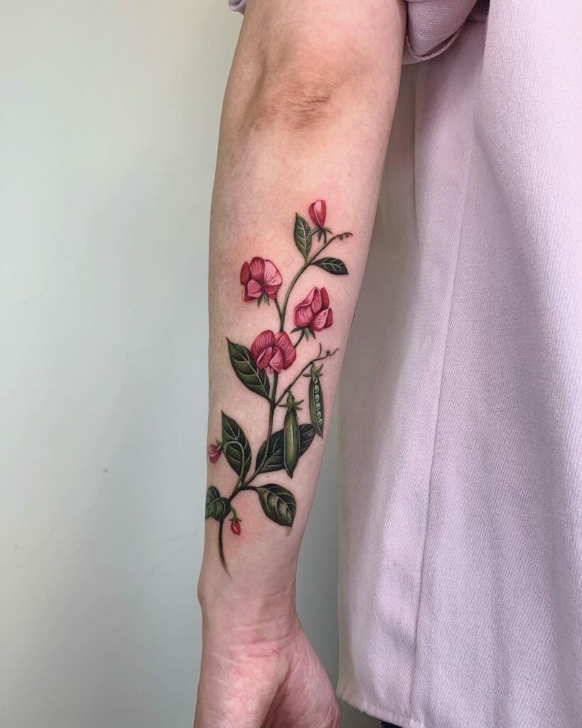 April Birth Flower Tattoos