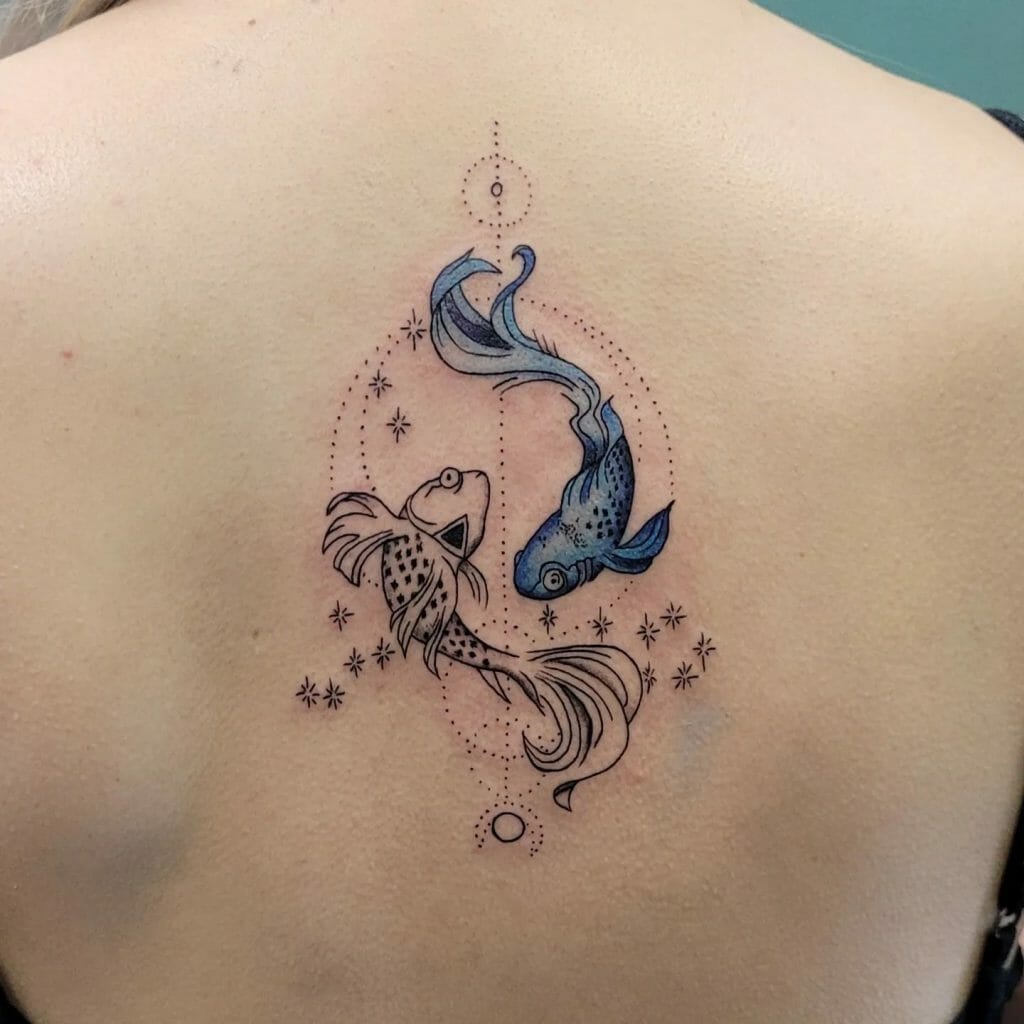 Aquatic Yin Yang Tattoos