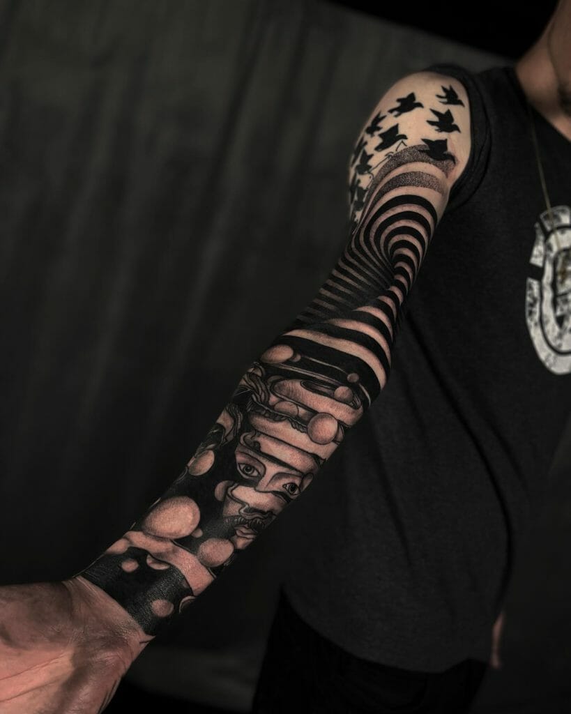 Awesome Cover Up Tattoo Designs For Your Whole Arm