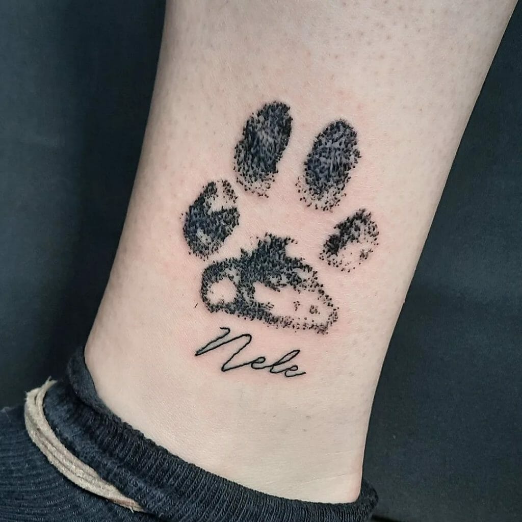 Awesome Dog Paw Tattoos That Can Be Placed Anywhere