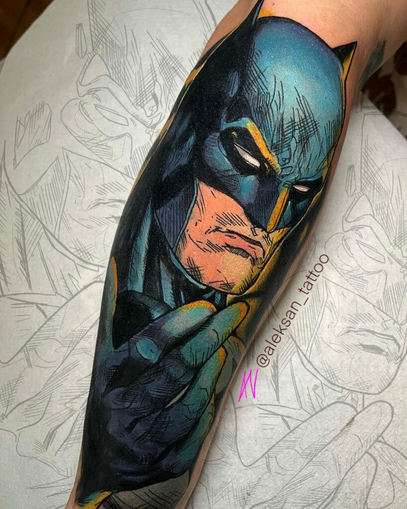 Batman Dark Knight Tattoo Design