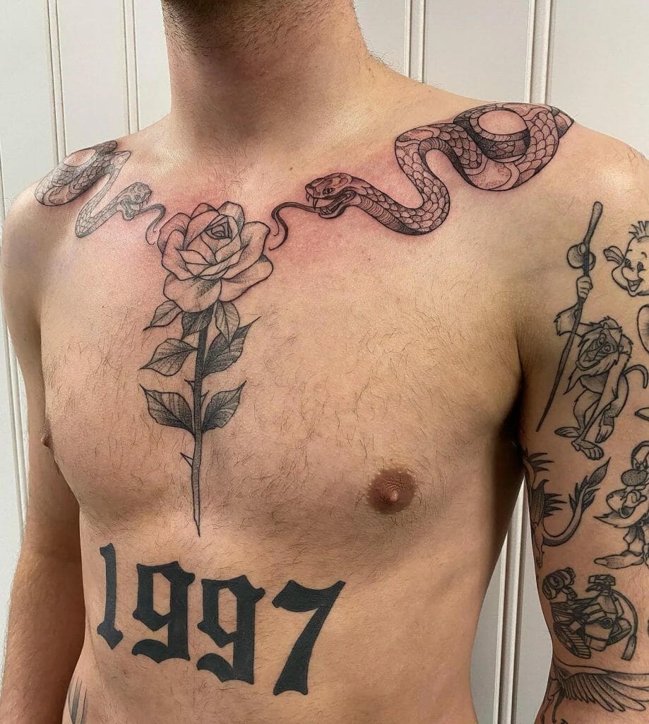 Discover 88+ collarbone tattoos male latest - thtantai2