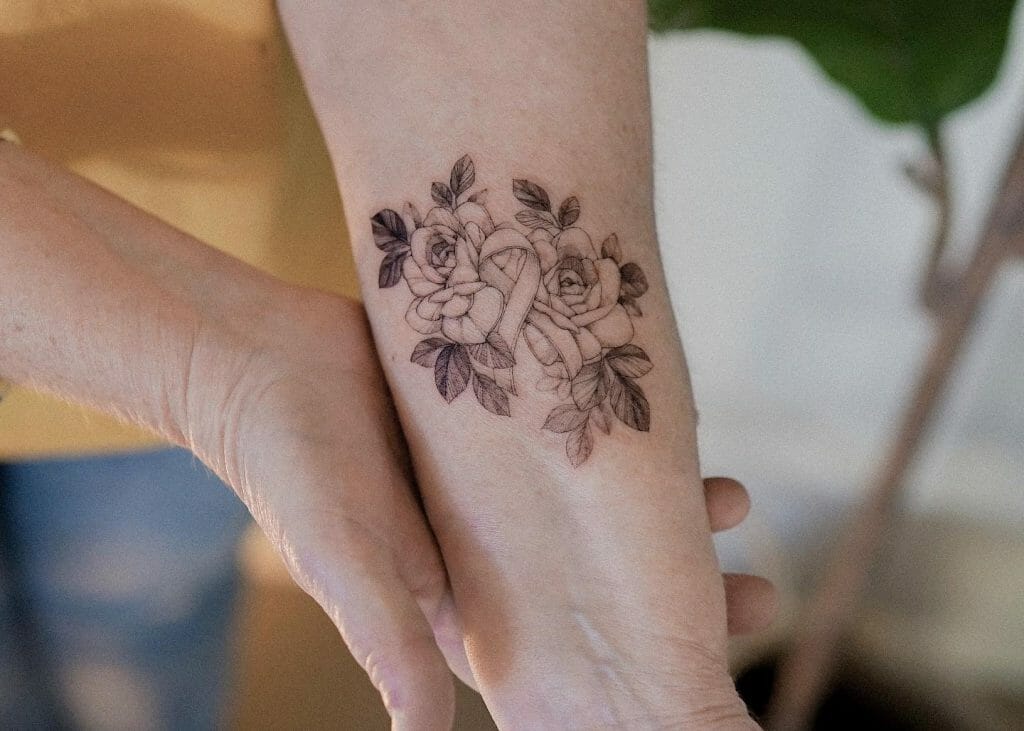 Best Cancer Ribbon Tattoo Ideas